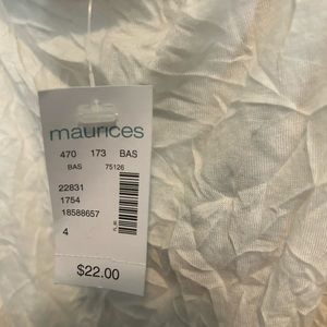 White/off white cami 4x